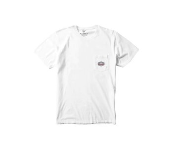 Vissla - T-shirt homme edge premium pocket white