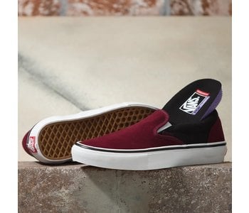 Soulier homme skate slip-on port/black