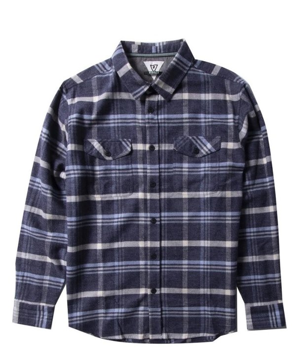 Chemise homme central coast flannel nightshade