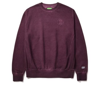 Ouaté homme galaxies faded crewneck wine