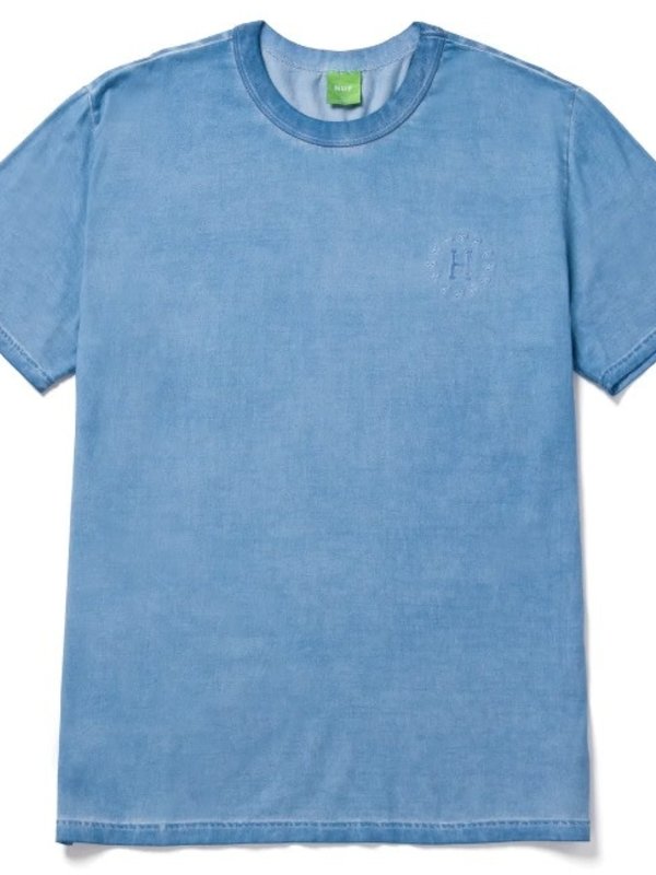 huf T-shirt homme galaxies faded blue
