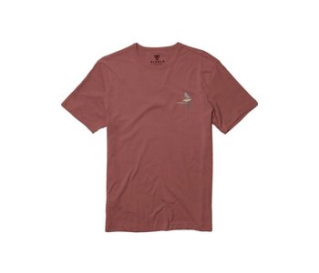T-shirt homme coral vision rusty red