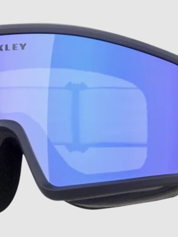 Oakley Lunette snowboard target line M matte black w/violet iridium