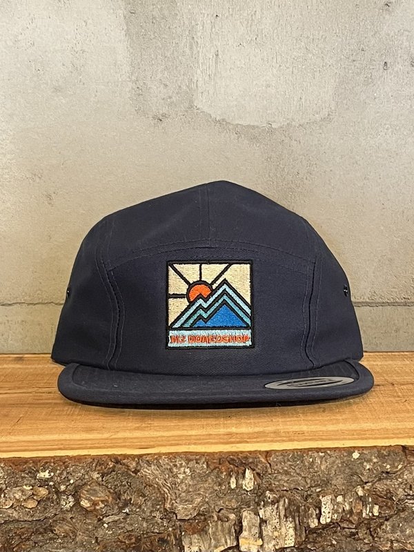 m2 boardshop Casquette homme jockey mountain adventure 5 panel navy