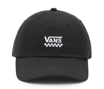 Vans - Casquette femme court side black checker