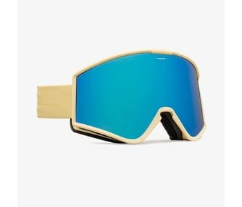 Lunette snowboard Kleveland matte pollen lens blue chrome + bonus low-light lens