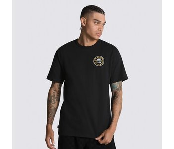 T-shirt homme off the wall checker circle black