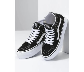 Soulier femme sk8-hi tapered stackform black/true white