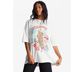 T-shirt femme easy tiger oversized salt crystal