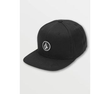 Casquette garçon quarter twill snapback black