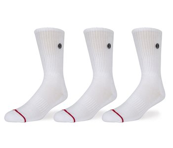 Bas homme lineup 3 pack white