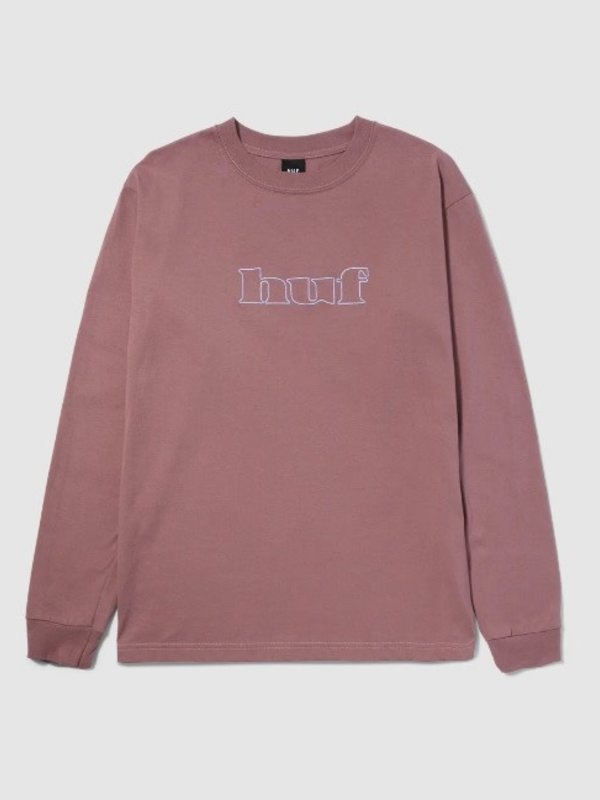 huf Chandail long homme certificate mauve