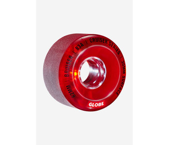 Roue cruiser bruiser clear red 83A