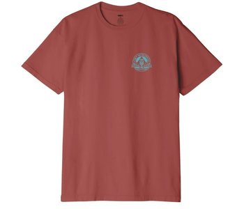 T-shirt homme dystopia/utopia organic terracotta