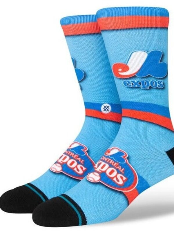 stance Bas homme MLB expos cooperstown light blue