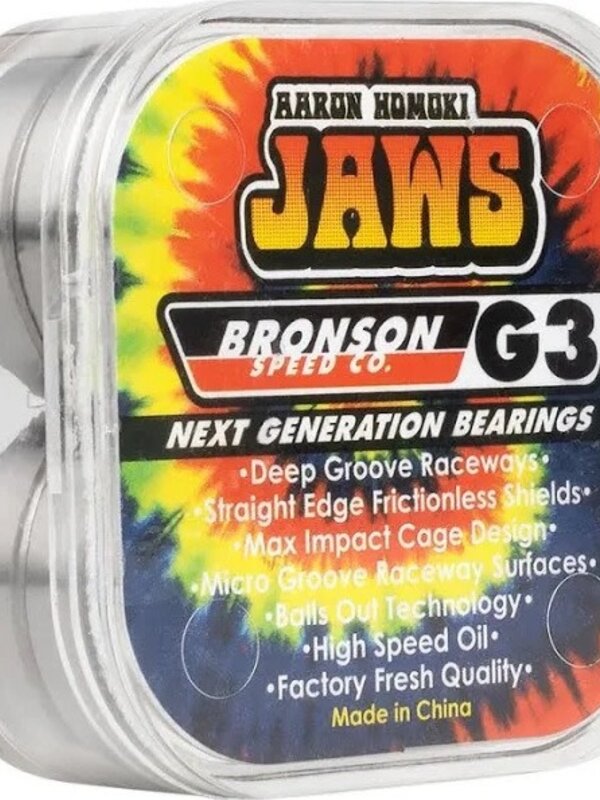 Bronson Speed Co. Bearings Bronson G3 Aaron Jaws Homoki
