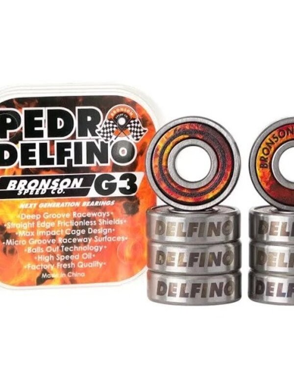 Bronson Speed Co. Bearings Bronson G3 Pedro Delfino