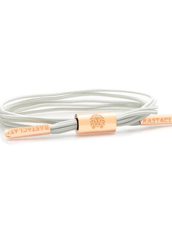 rastaclat Bracelet femme multi lace diana white/peach/gold