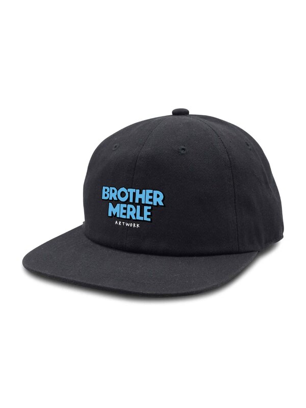 Brother Merle Casquette homme unstructured cartoon logo black
