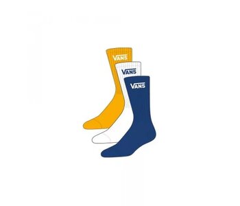 Bas toddler classic crew 3 pack true blue/gold