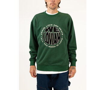 Ouaté homme all we need chenille crewneck green