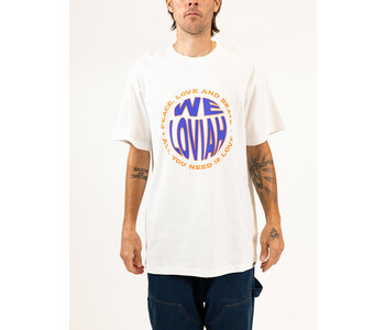 T-shirt homme all we need is love white