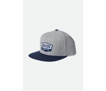 Caquette homme regal mp snapback light heather grey/washed navy