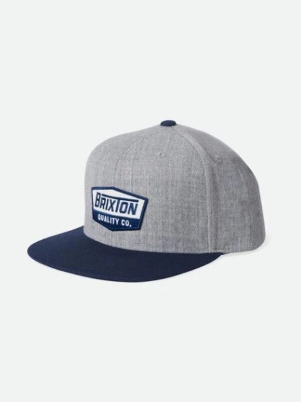 Brixton Caquette homme regal mp snapback light heather grey/washed navy