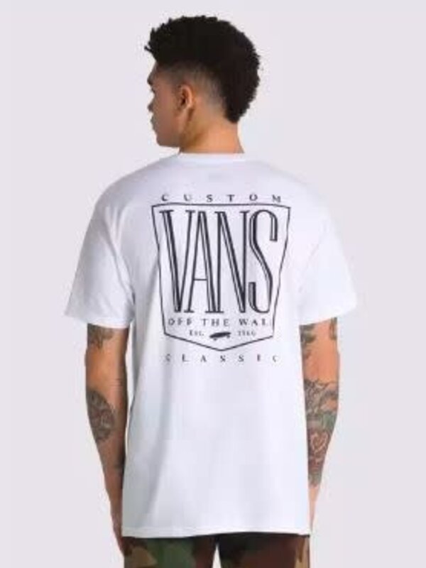 vans T-shirt homme original tall type white