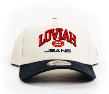 Casquette homme Loviah jeans  9forty af new era  chrome/navy