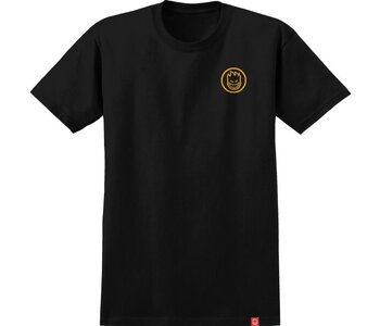 T-shirt homme classic swirl black/gold print