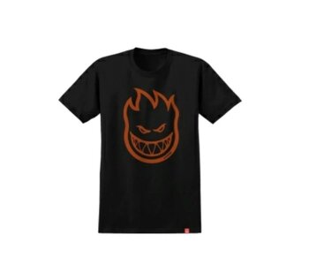 T-shirt homme bighead black/burnt orange