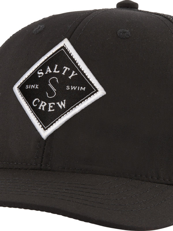 salty crew Casquette garçon sealine retro trucker black