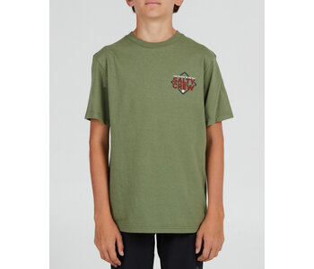 T-shirt garçon no slack sage green