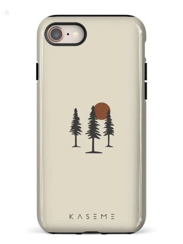 Kaseme Etui cellulaire IPhone the great woods beige