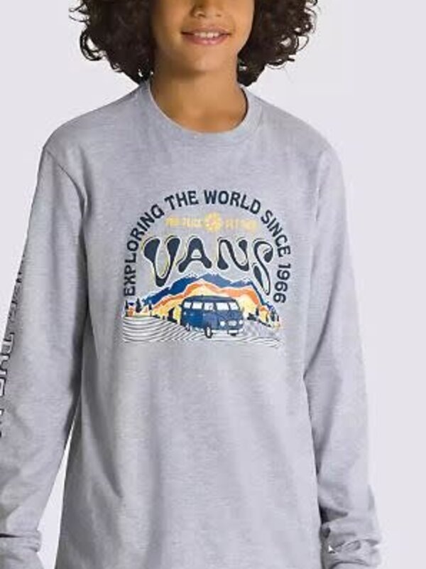vans Chandail long junior get there athletic heather