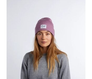 Tuque femme mel mauve