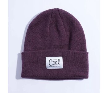 Tuque femme mel aubergine