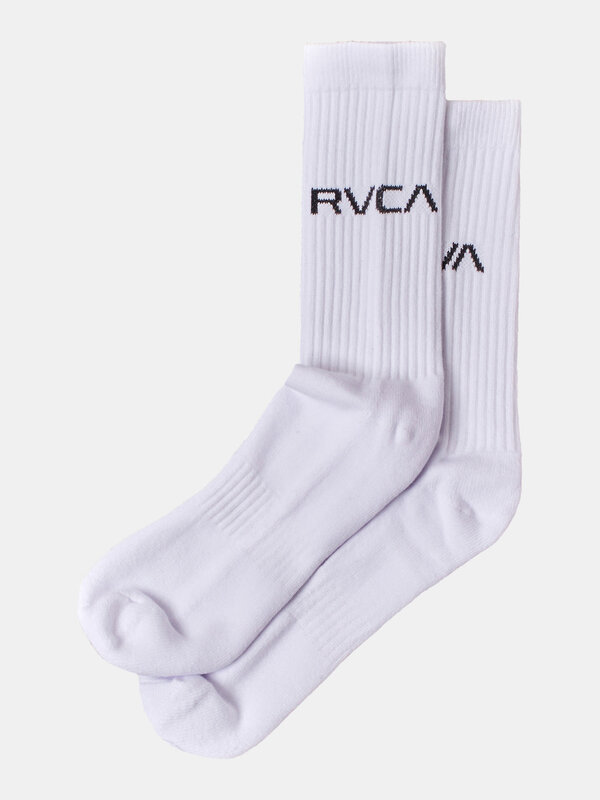 rvca Bas homme basic crew 2 pack white