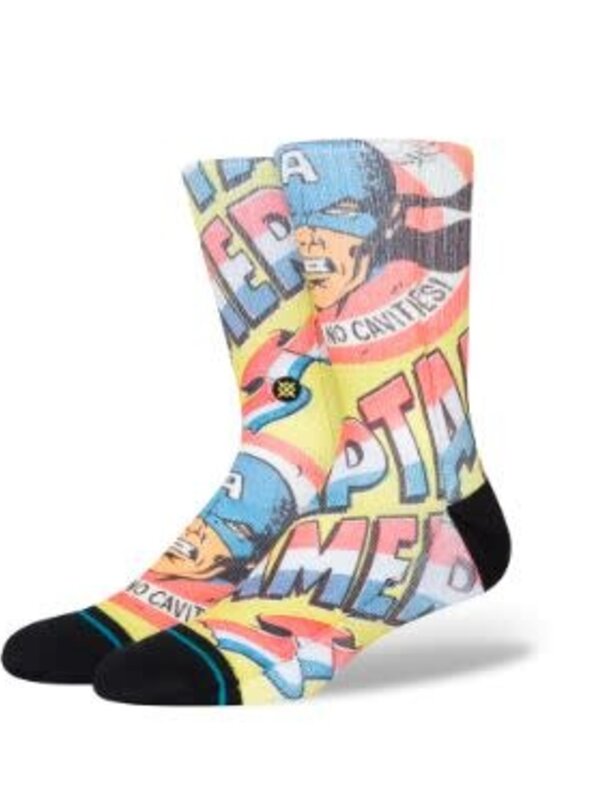 stance Bas homme Marvel no cavities yellow