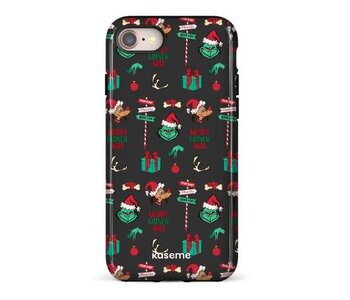 Etui cellulaire IPhone grinchmas black