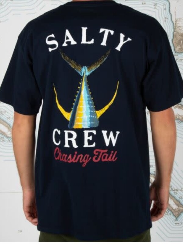 salty crew T-shirt homme tailed classic navy