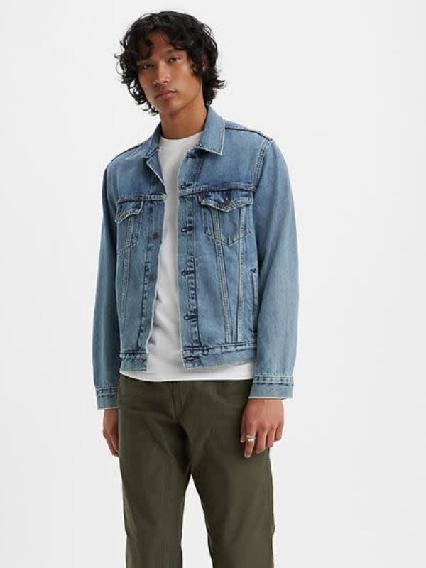 levi's Manteau homme the trucker jacket yellow stone