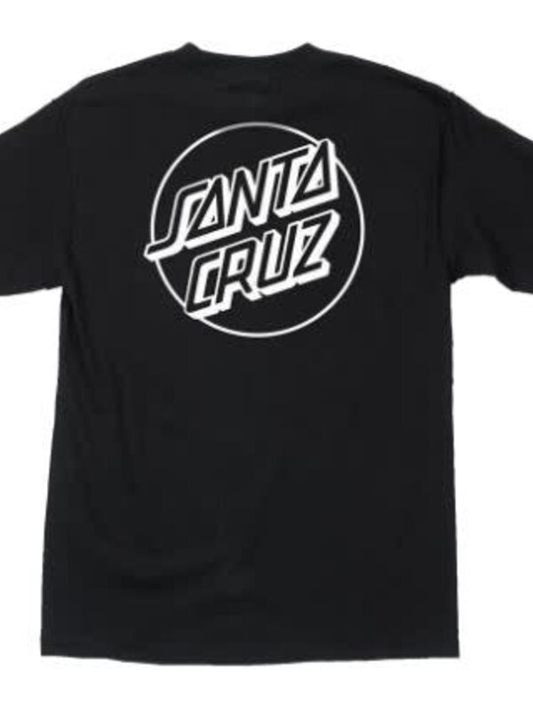 Santa Cruz T-shirt homme opus dot black/white