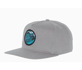 Casquette santa cruz snapback wave dot cement