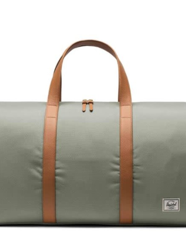 herschel Sac novel duffle seagrass/white stitch