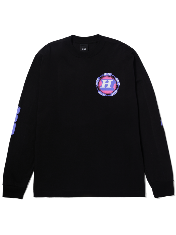 huf Chandail long homme dependable black