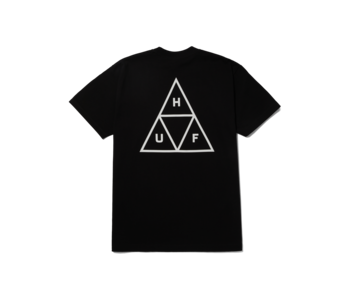 T-shirt homme triple triangle huf set black