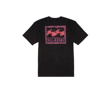 T-shirt homme crayon wave black