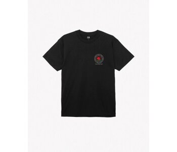 T-shirt homme obey visual design studio black